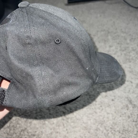 BMW Lifestyle Cap Hat Men's Black Hook & Loop Strap Embroidered BMW Logo - Picture 4 of 6